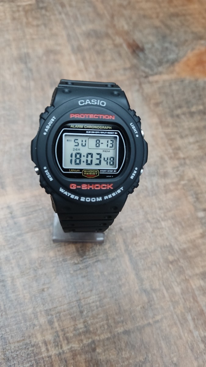 福袋セール】 CASIO G-SHOCK 初代スティング DW-5700C-1V 901