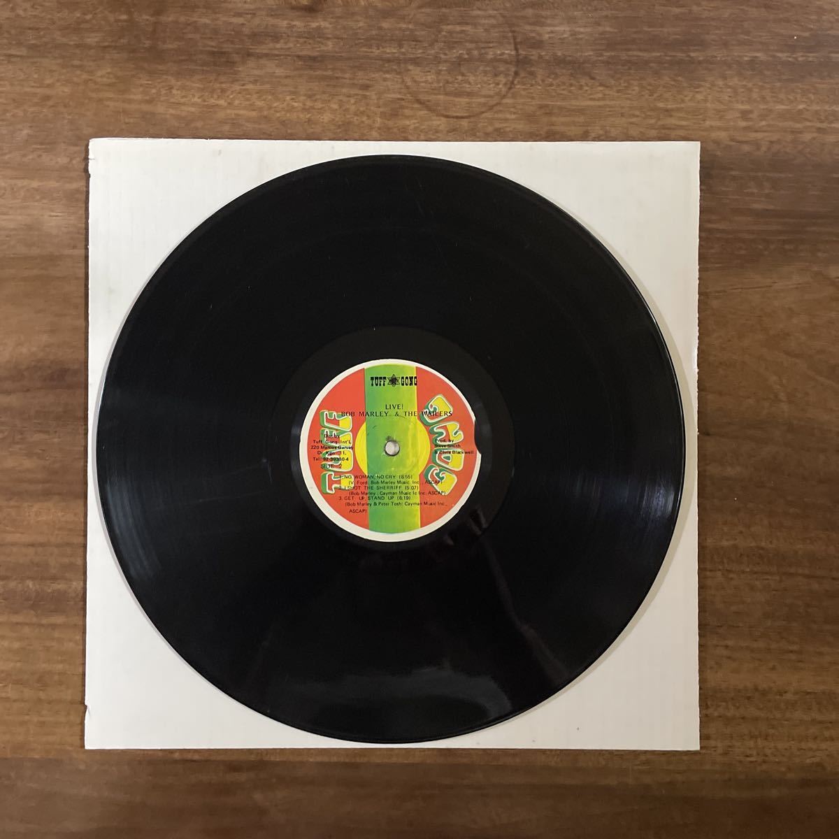 レゲエ　BOB MARLEY AND THE WAILERS LIVE! レコード_画像4