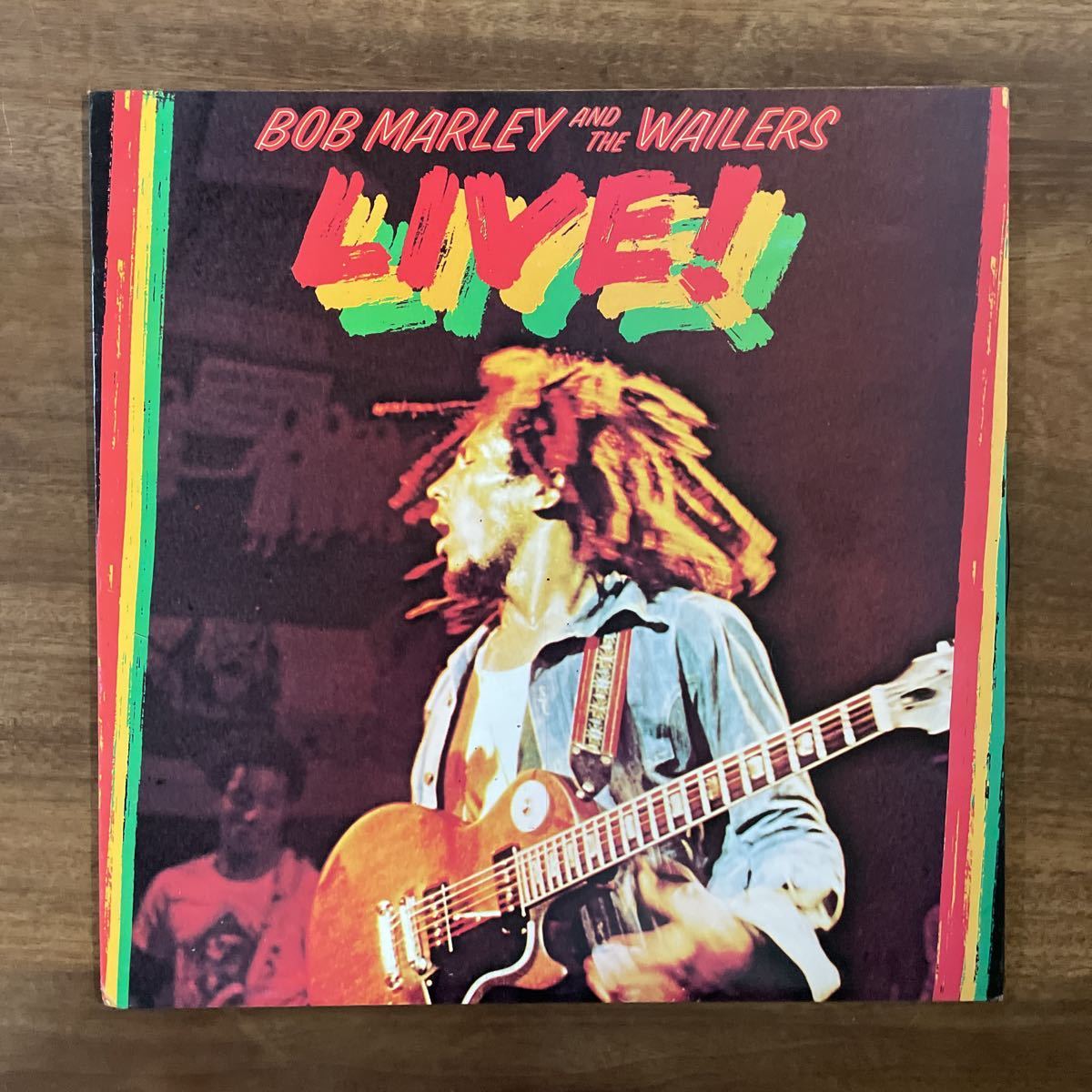レゲエ　BOB MARLEY AND THE WAILERS LIVE! レコード_画像1