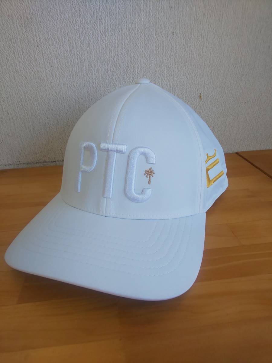 USプーマ コブラ 2022年最新作 X PTC Edition Cap 白 最新特注刺繍入りファウラー優勝