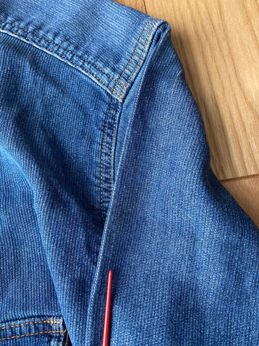 90s KENZO JEANS デニムシャツ 北斎タグ ゆるだぼ ヴィンテージ DENIM 長袖シャツ 刺繍