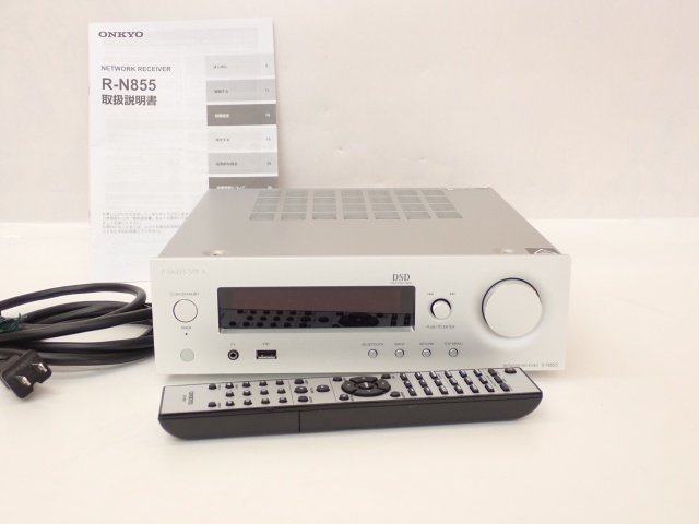 Yahoo!オークション - ONKYO R-N855 ネットワークレシーバーアンプ オ...