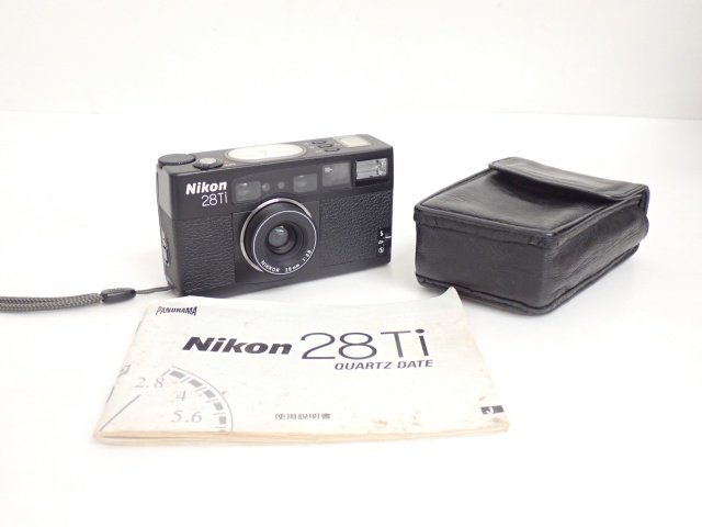 Yahoo!オークション - Nikon コンパクトフィルムカメラ 28Ti ソフトケー...