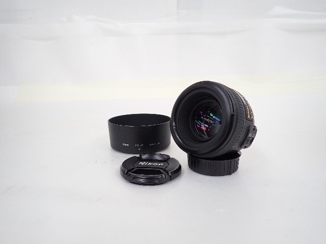 良品】 Nikon ニコン AF-S NIKKOR 50mm F1.4G レンズ ∴ 6B657-9