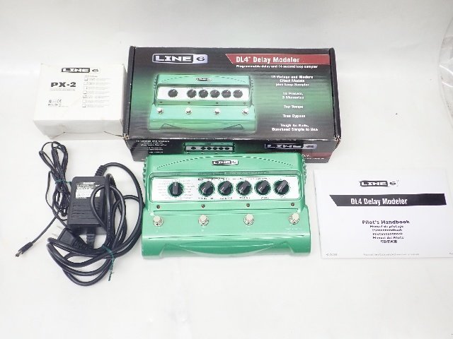 LINE6 DL4 Delay Modeler エフェクター + PX-2 パワーサプライ 電源