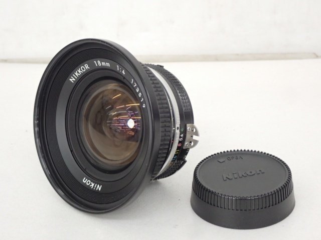 絶品】 Nikkor Ai 超広角レンズ Nikon 18mm 6B730-6 ▽ ニコン F4