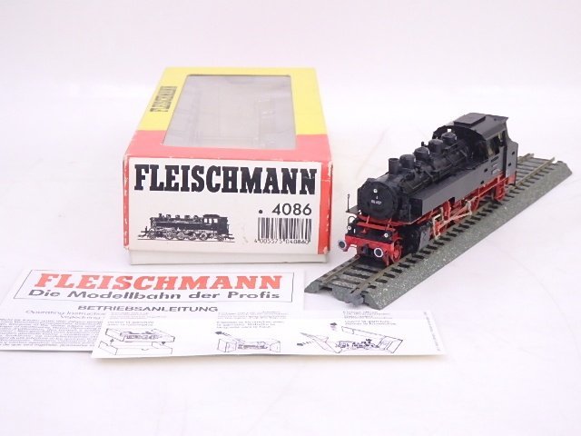 Fleischmann/フライシュマン 鉄道模型 HOゲージ 蒸気機関車 DB BR 86.457 4086 説明書・元箱付 § 6B723-9
