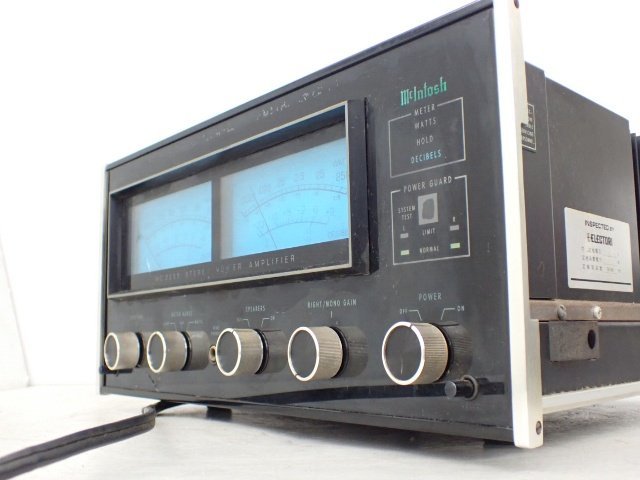 オリジナル McIntosh 6B82F-4 ▽ マッキントッシュ MC2255 ステレオ