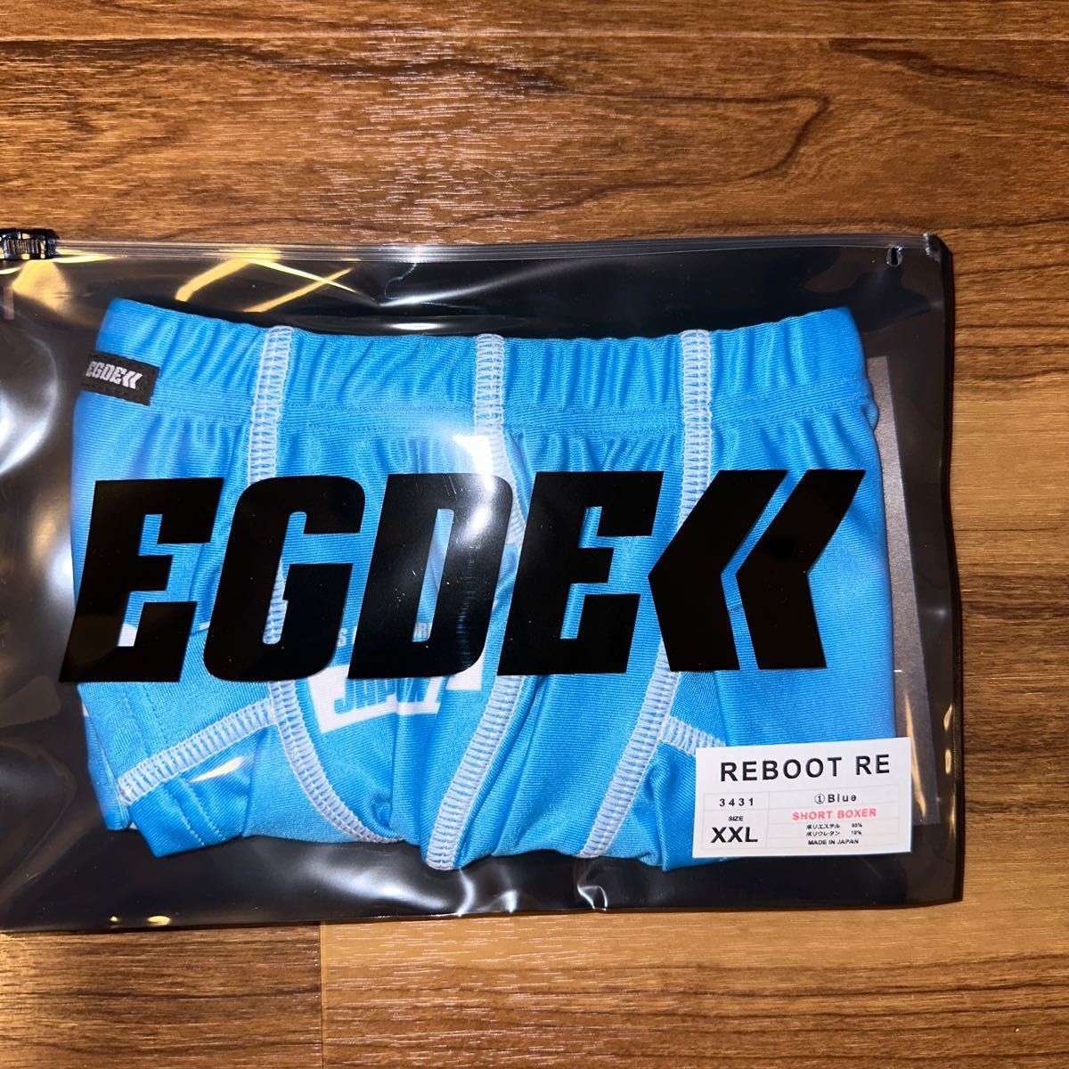 EGDE≪ REBOOT RE スーパーローライズ ショートボクサーパンツ EGDE≪ REBOOT RE スーパーローライズ ショートボクサーパンツ