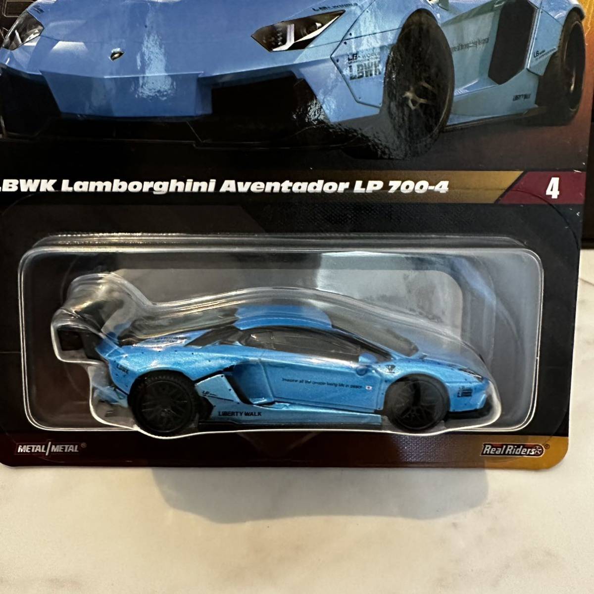 新品 ホットウィール エリート64 Aventador LP700-4 ランボルギーニ リバティーウォーク LB アヴェンタドール リバティーウォーク elite64_画像3