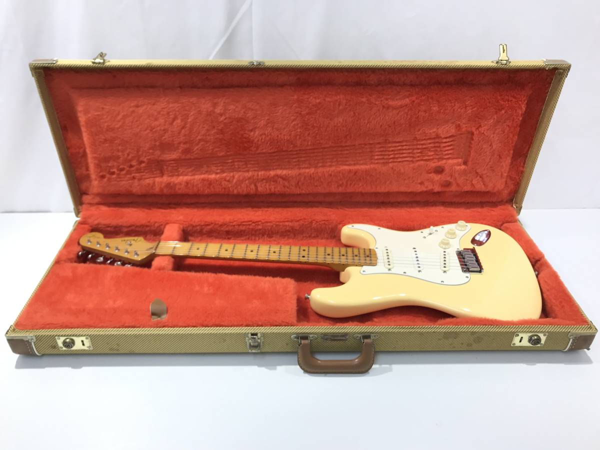 中古品 Fender U.S.A. Yngwie Malmsteen Signature Vintage White フェンダー U.S.A. イングウェイ シグネイチャー ホワイト 1995-1996年製の画像9