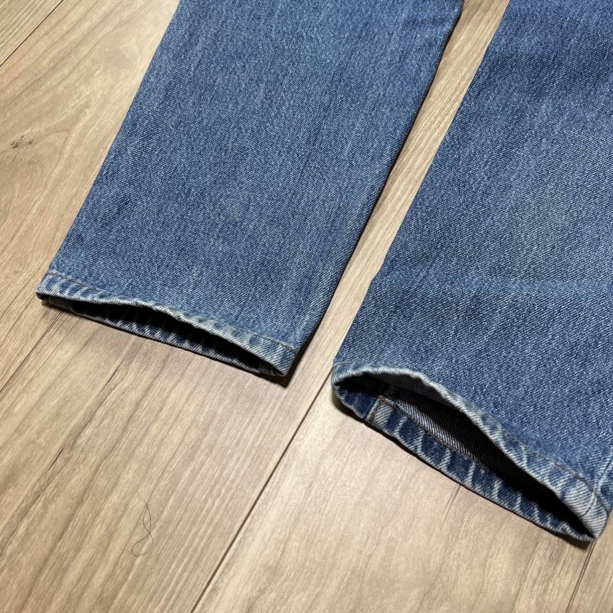 【希少】USA製 ビンテージ LEVI'S リーバイス デニムパンツ ジーンズ ジーパン 米国製 レディース ヴィンテージ ウエストW63cm R-4802_画像7