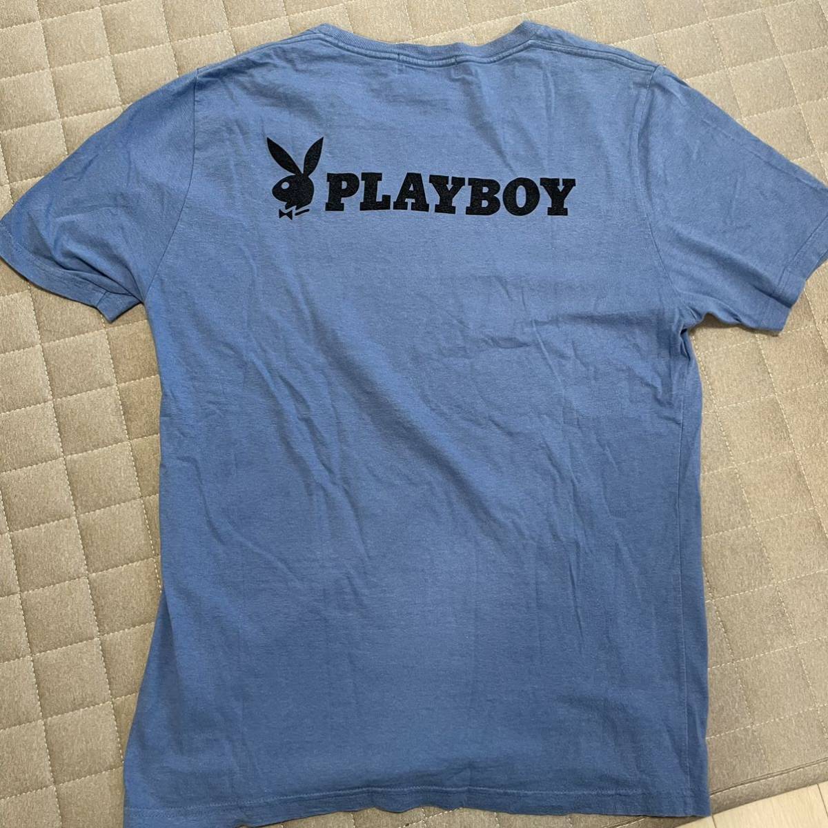 HYSTERIC GLAMOUR PLAYBOY ヒステリックグラマー　プレイボーイ　コラボ　tシャツ　M フォト　ヒスガール_画像4