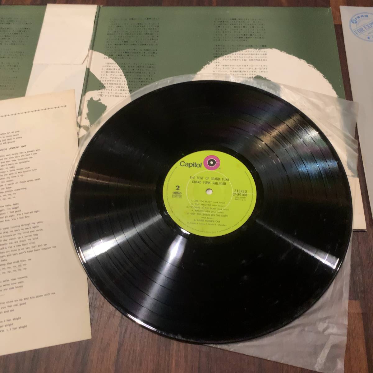 中古洋楽LPレコード2枚セット EL DISCO DE PLATA DEL FOLKLORE VOLUMEN2 ベスト・オブ グランド・ファンク GRAND FUNK_画像7