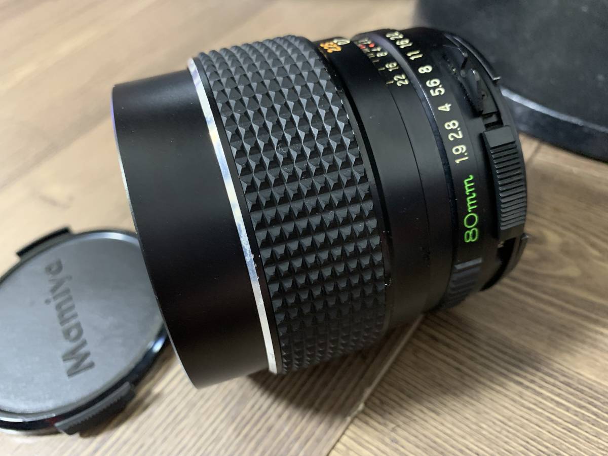 Mamiya M645 super 80mm f2.8 単焦点レンズセット-