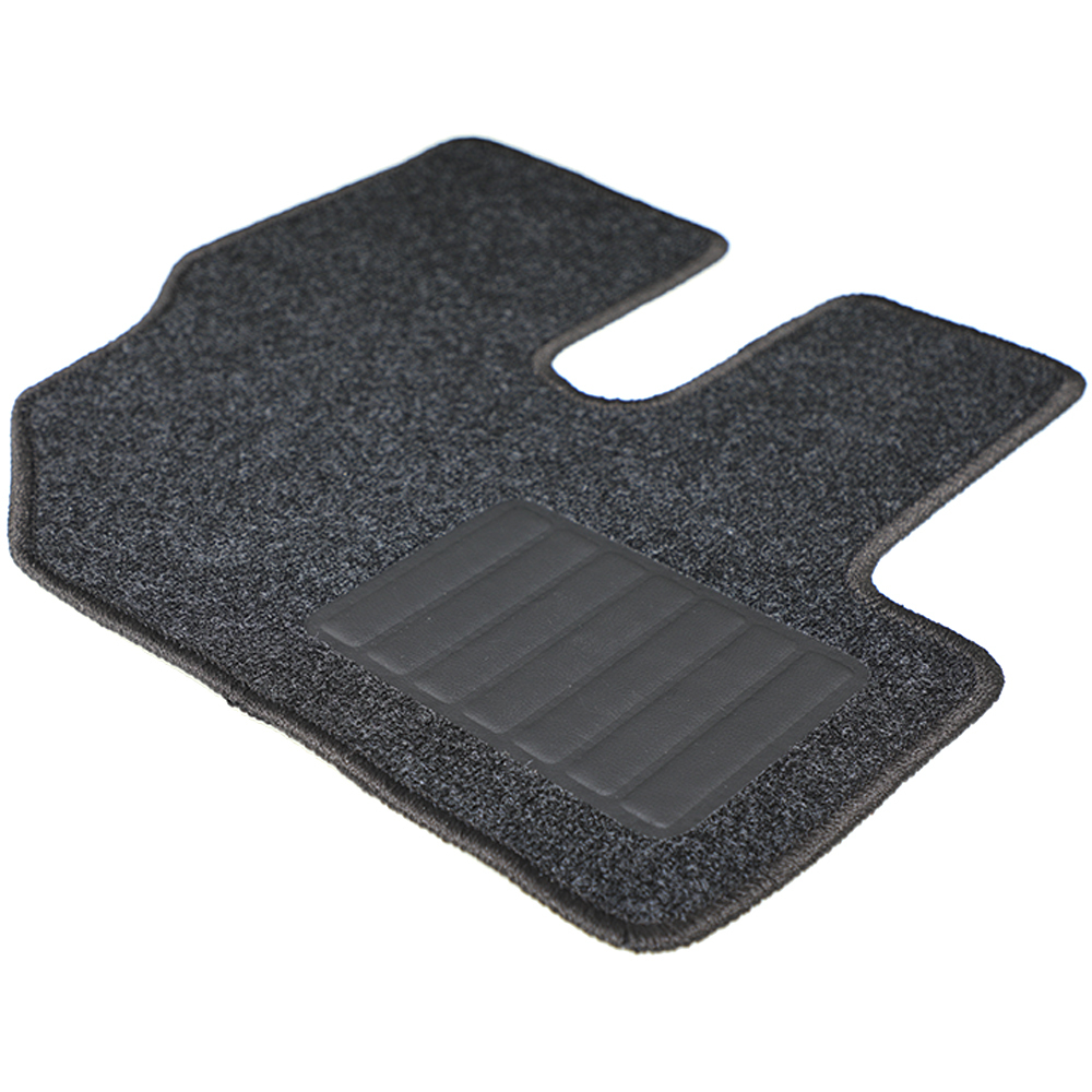  all-purpose floor mat 2t standard for truck driver`s seat side only black ( black ) (FM-251)