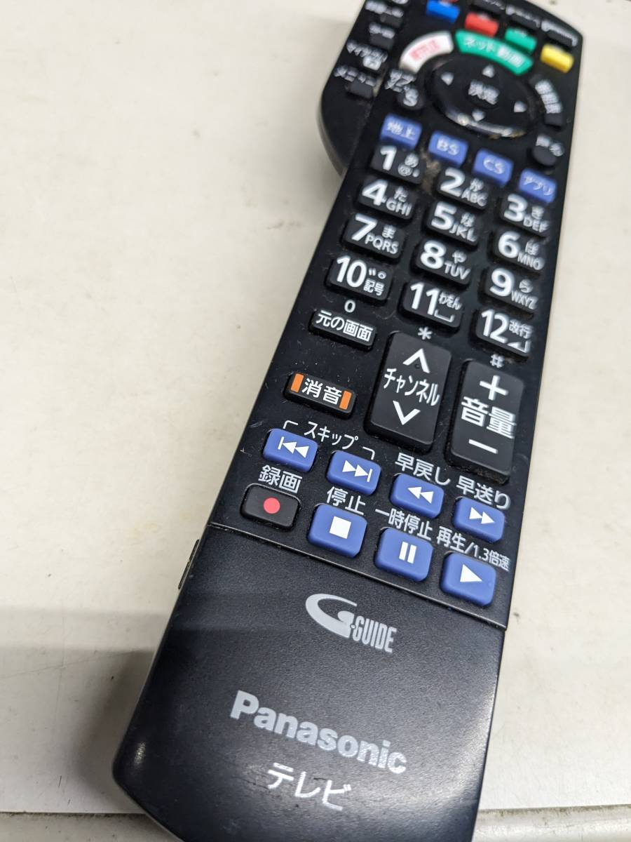 FNB-32-100】Panasonic/パナソニック テレビ用リモコン N2QAYB001165☆ 動確済 JChere雅虎拍卖代购 パナソニック ビデオリモコン VEQ2146