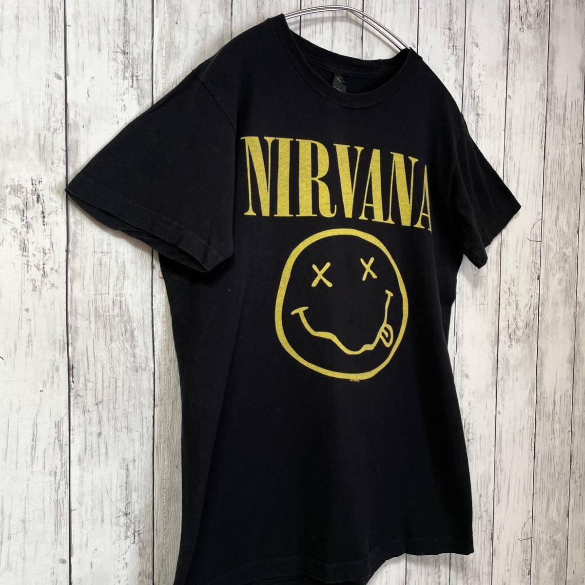 NIRVANA ニルヴァーナ カートコバーン ロック バンドTシャツ NIRVANA ニルヴァーナ カートコバーン ロック バンドTシャツ