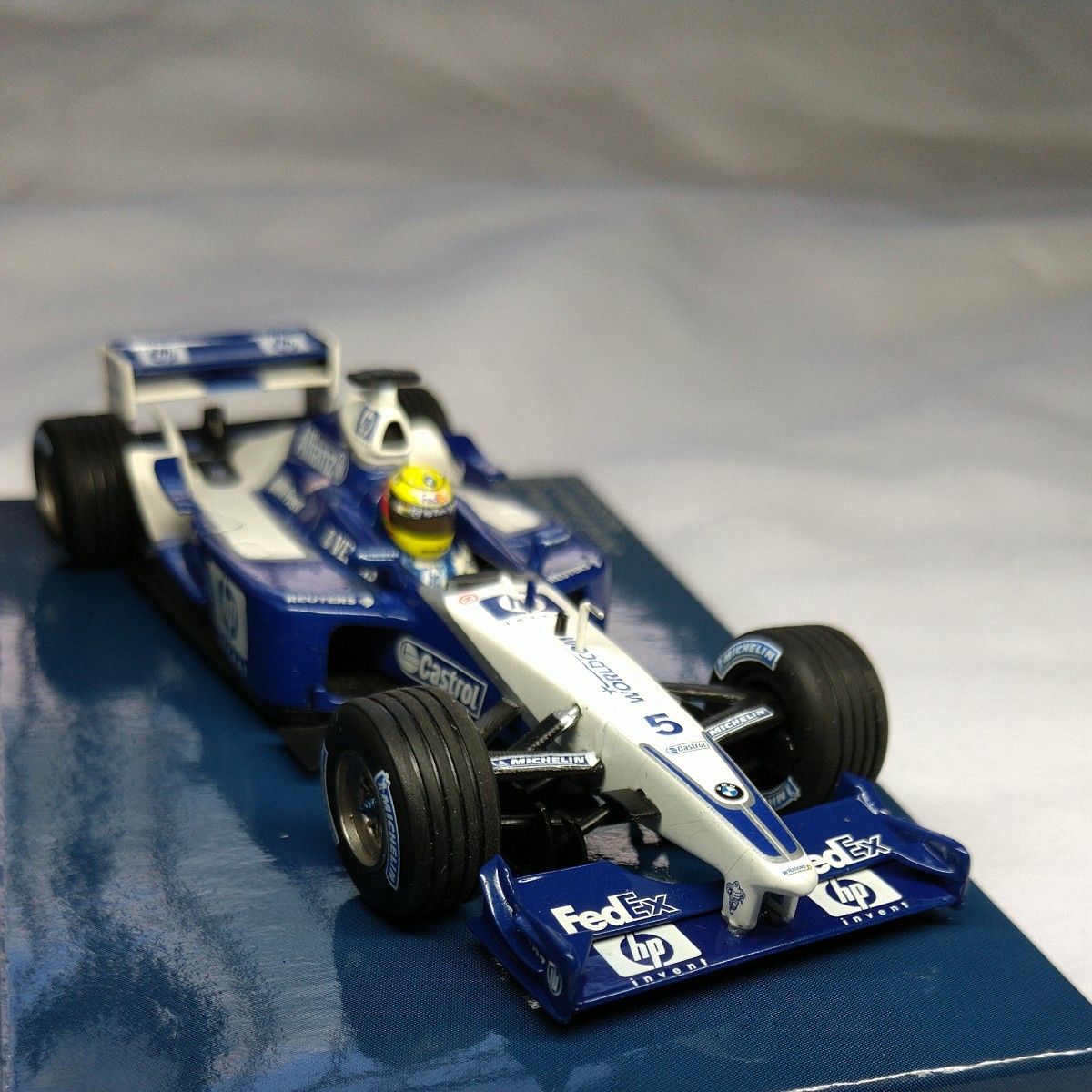 ミニカー 1/43 BMW Williams F1 BMW FW24  2.Saisonhalfte 2002 R.Schumac