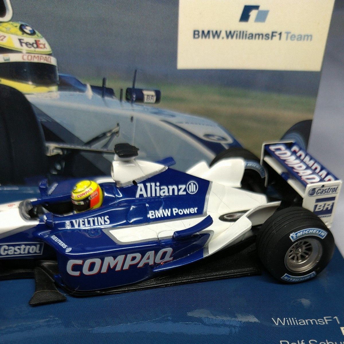 ミニカー 1/43 BMW Williams F1 BMW FW24  Ralf Schumacher #5