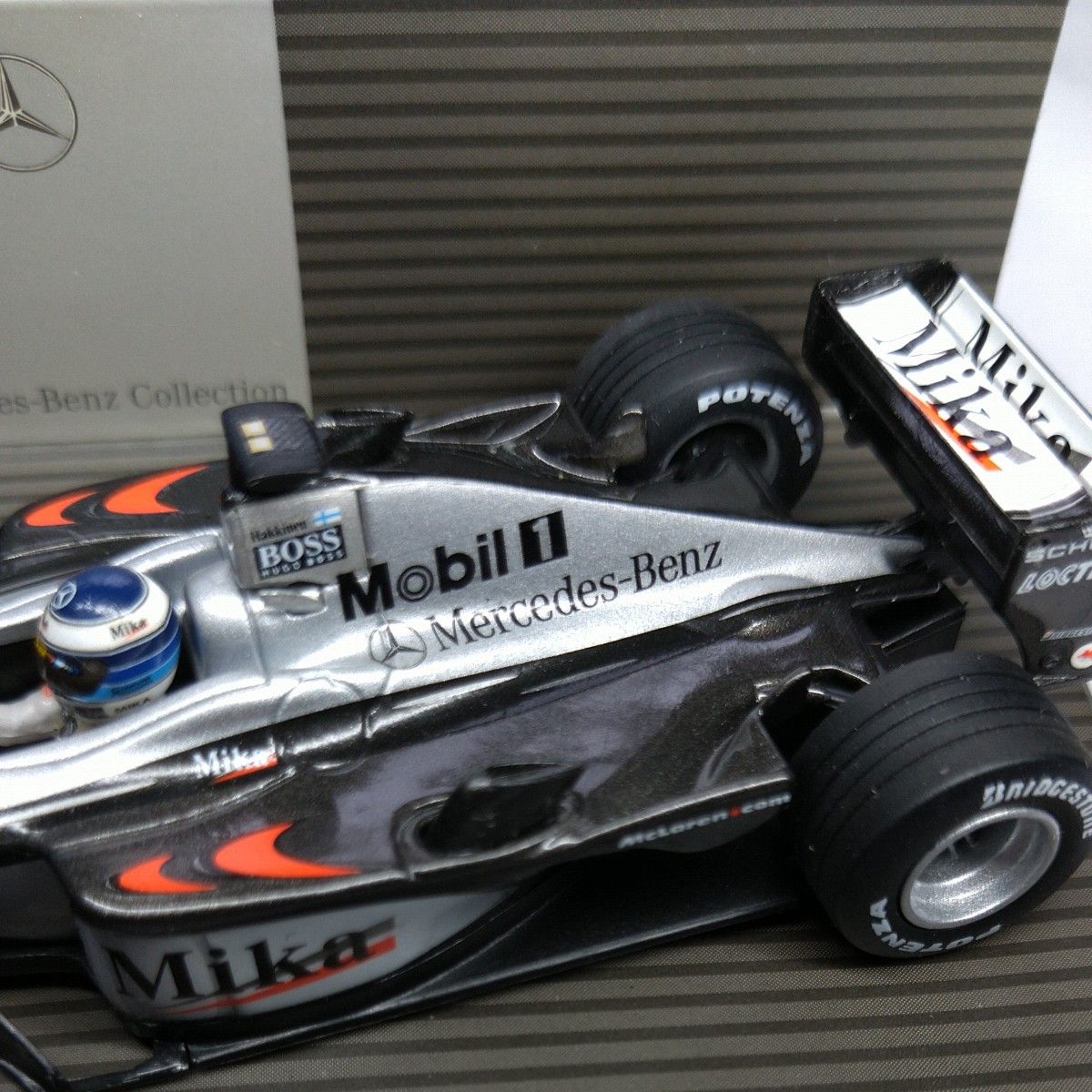 ミニカー 1/43 Mercedes  West McLaren Mercedes MP4/15 M.Hakkinen #1