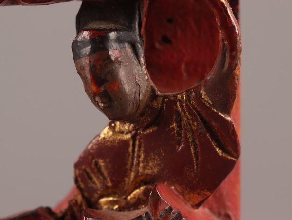 中国古玩 唐物 時代木彫 置物 時代物 極上品 初だし品 C1389_画像5