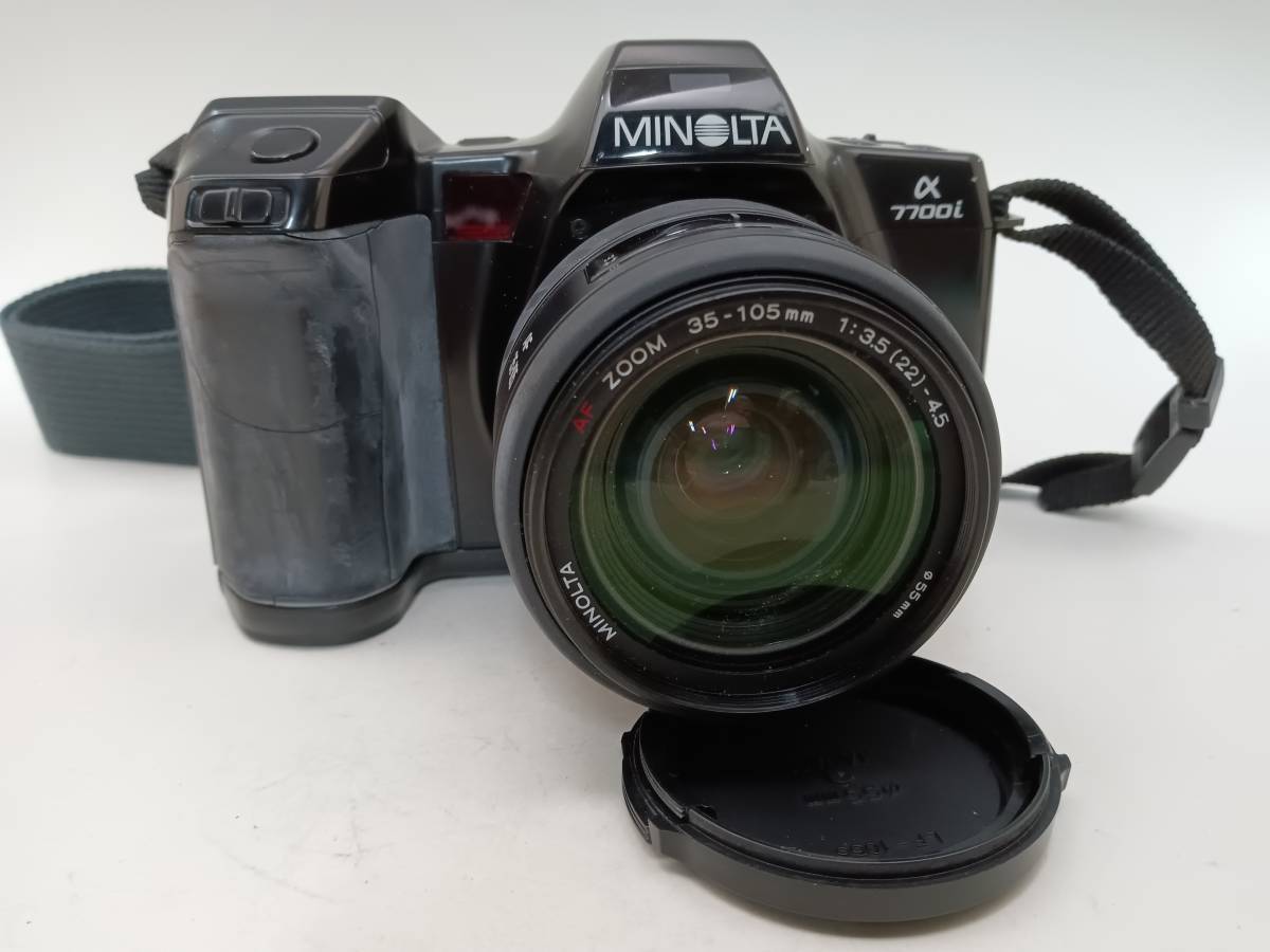 R-4352-1　 中古★MINOLTA/ミノルタ α-7700i 一眼レフ AF ZOOM 35-105mm f/3.5(22)-4.5_画像1