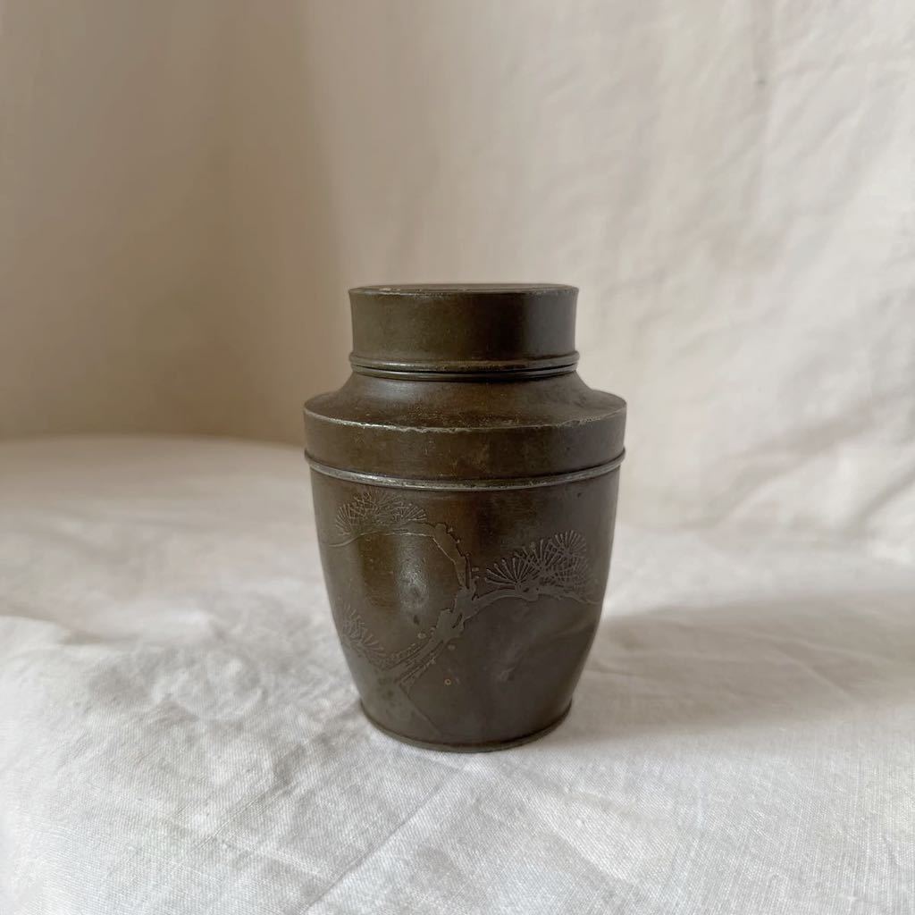中国古美術茶罐 壷