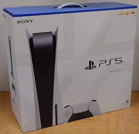 □【未使用】SONY◇PS5 PlayStation 5(CFI-1200A01)本体ディスク