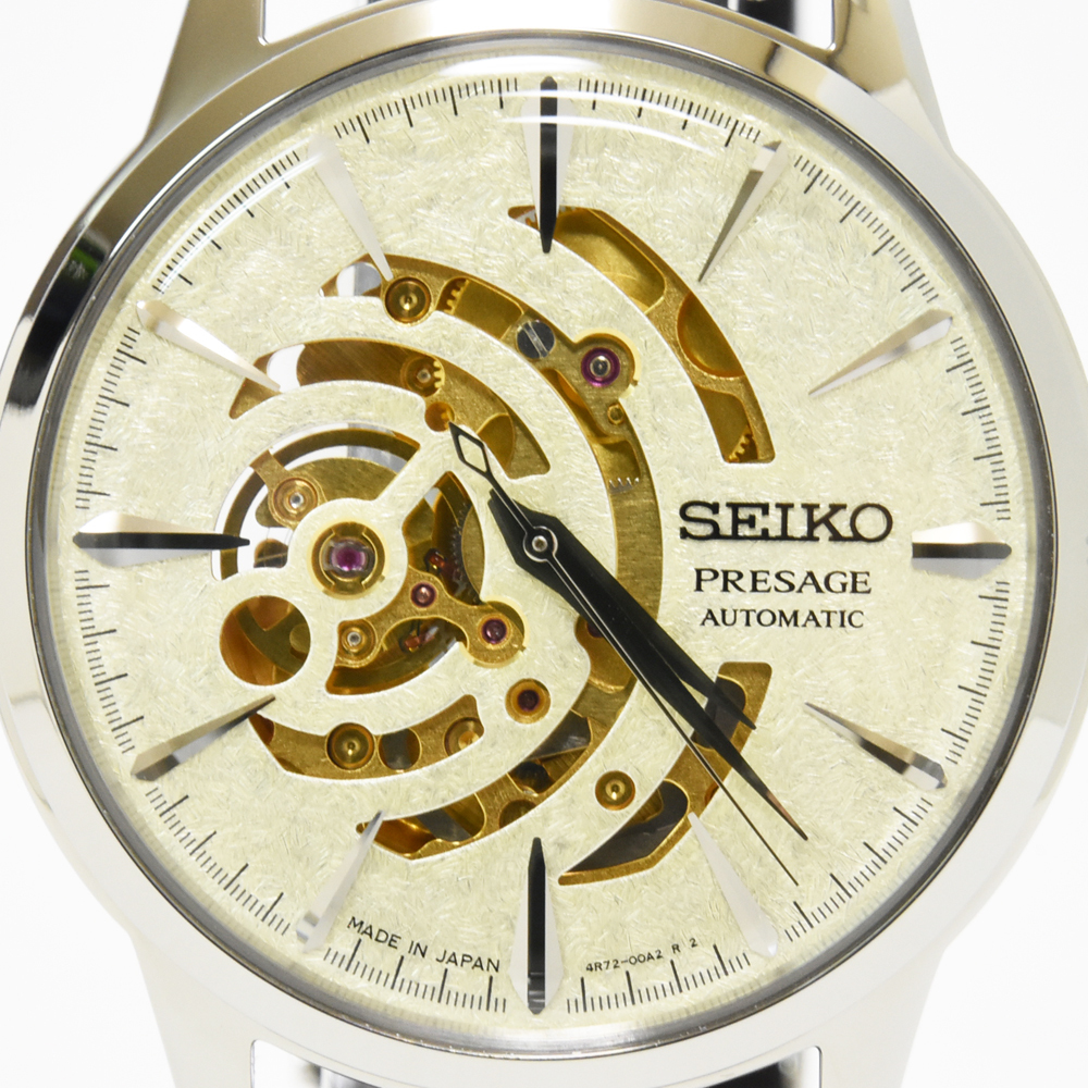 【期間限定特価】 【新品 未使用】SEIKO PRESAGE セイコー プレサージュ Cocktail Time STAR BAR 世界限定5000本 SARY221 自動巻き メンズ 腕時計 シースルー その他