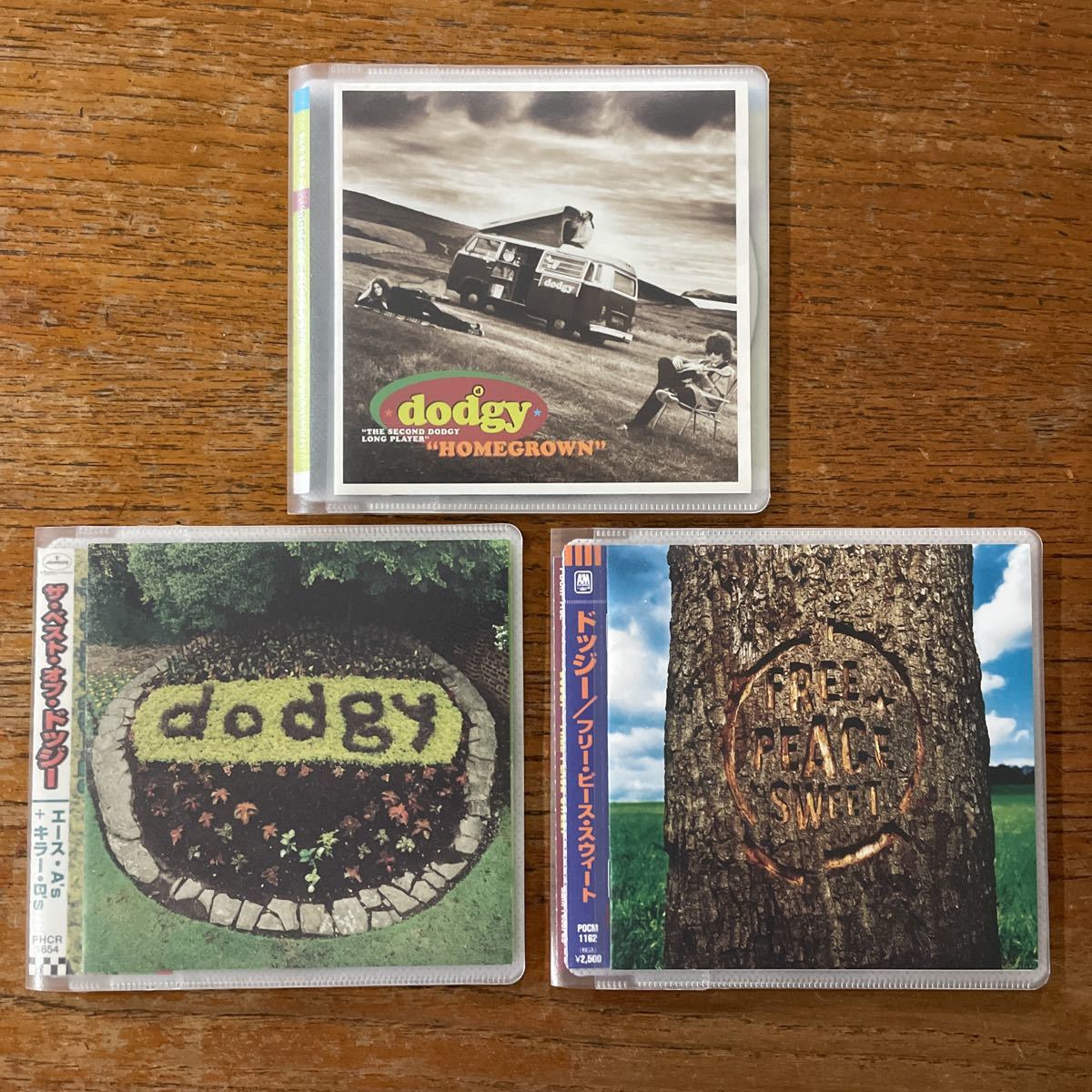 dodgy CD3枚セット HOMEGROWN FREE PEACE SWEET Ace A's + Killer B's ドッジー_画像1