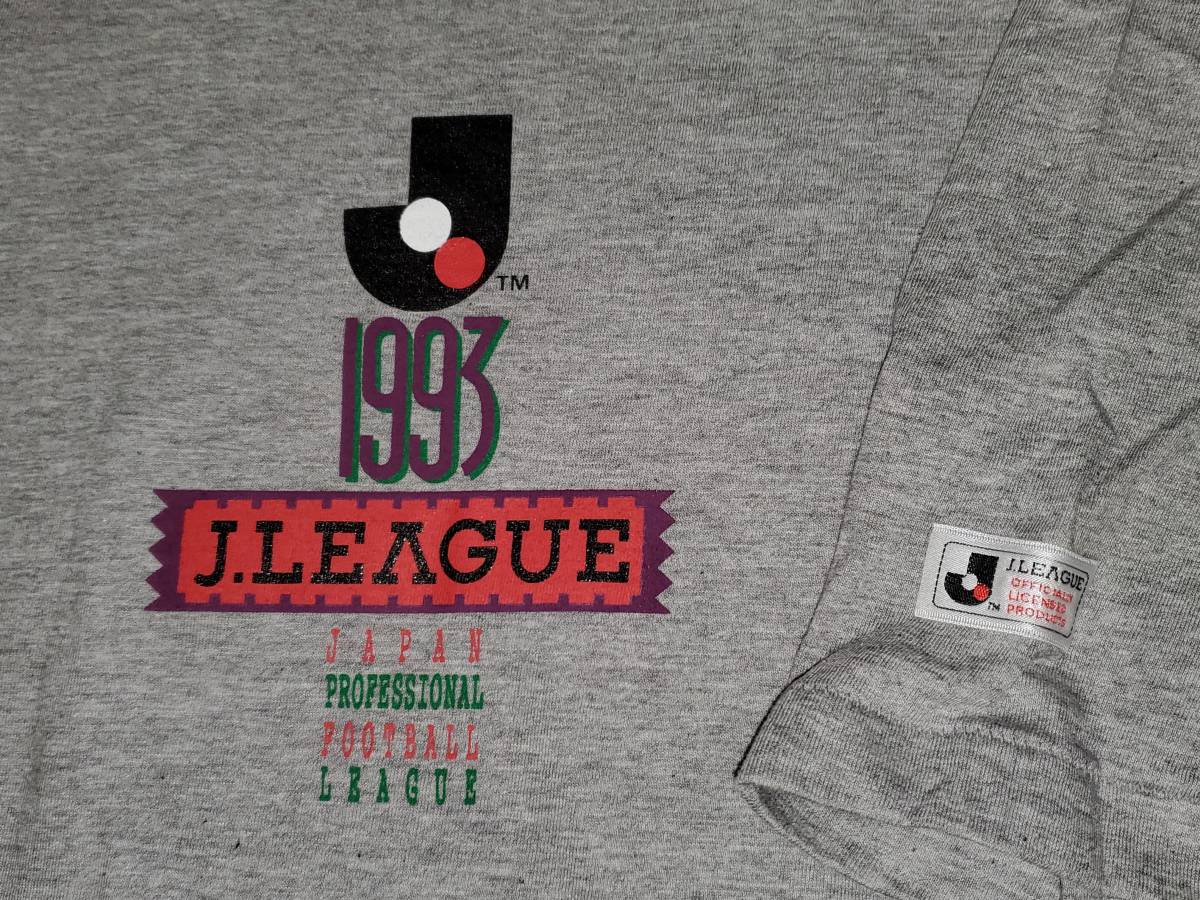 Jリーグ Tシャツ / L 1993開幕当時物_胸と左袖