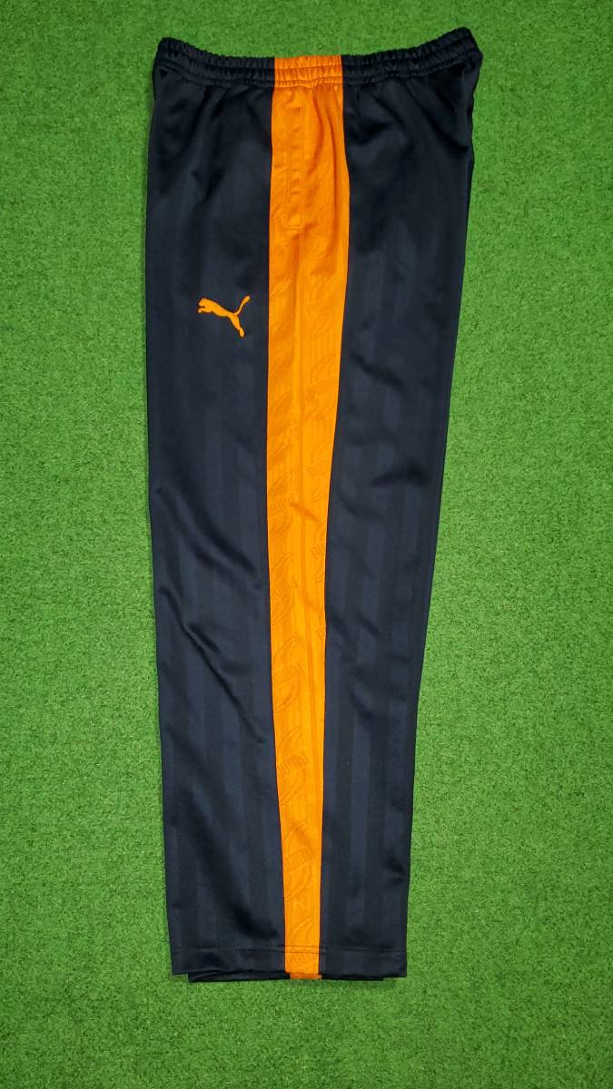  Puma / PUMA stripe jersey under dark blue x orange / Les Pal s