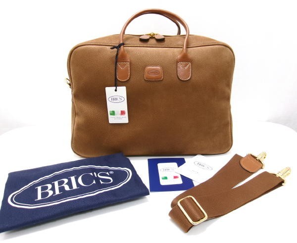 信頼 新品☆BRIC'S☆ブリックス☆LIFE ボーディングバッグ☆キャメル