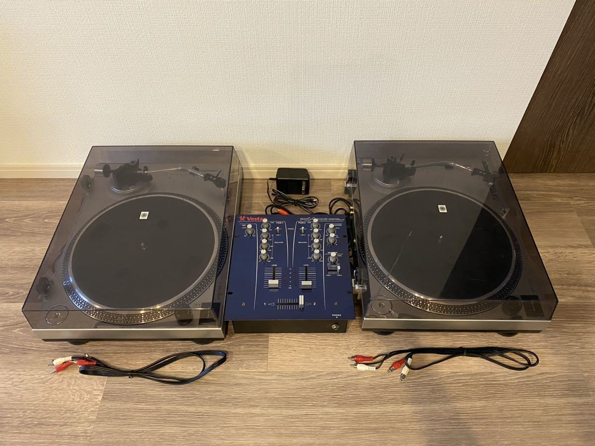 ターンテーブル ミキサーセット Neu DD1200 2台＋Vestax PCV-002 | DJ