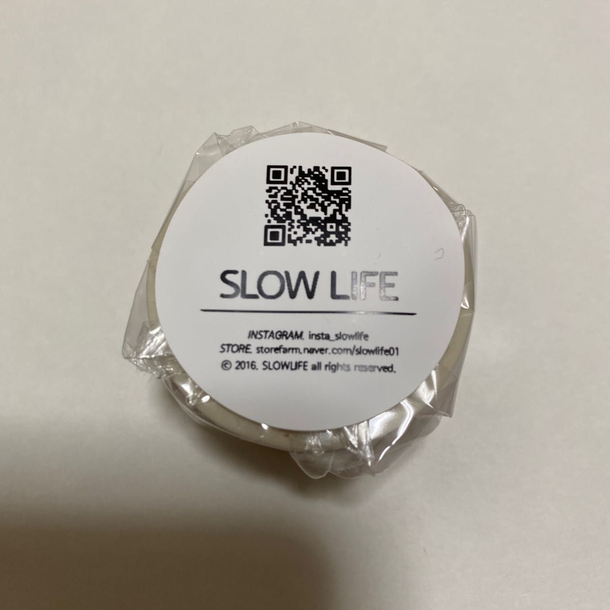 海外作家　SLOW LIFE マスキングテープ　ビーズ柄