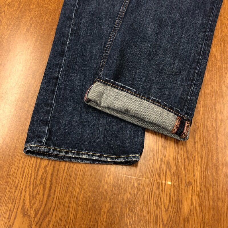 【EH287】HOLLISTER W33 L32 色落ち加工 ダメージ加工 ジーンズ ジーパン デニムパンツ メンズブランド古着 ホリスター 送料無料_画像5