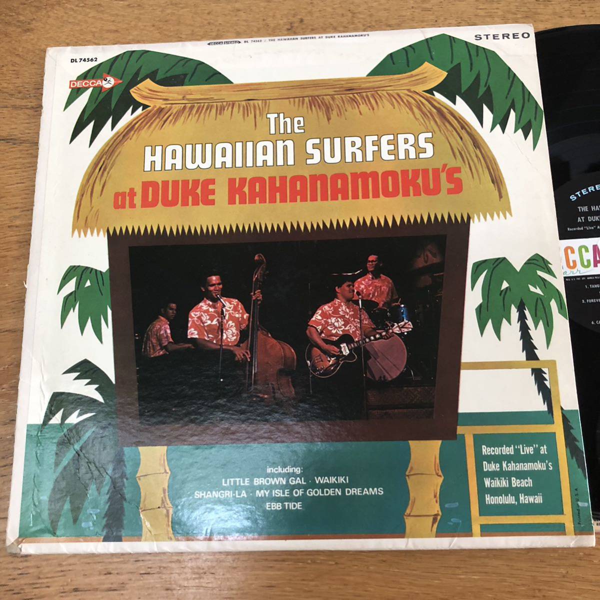 米オリジナル The Hawaiian Surfers / at duke kahanamoku's ザ・ハワイアンサーファーズ_画像1