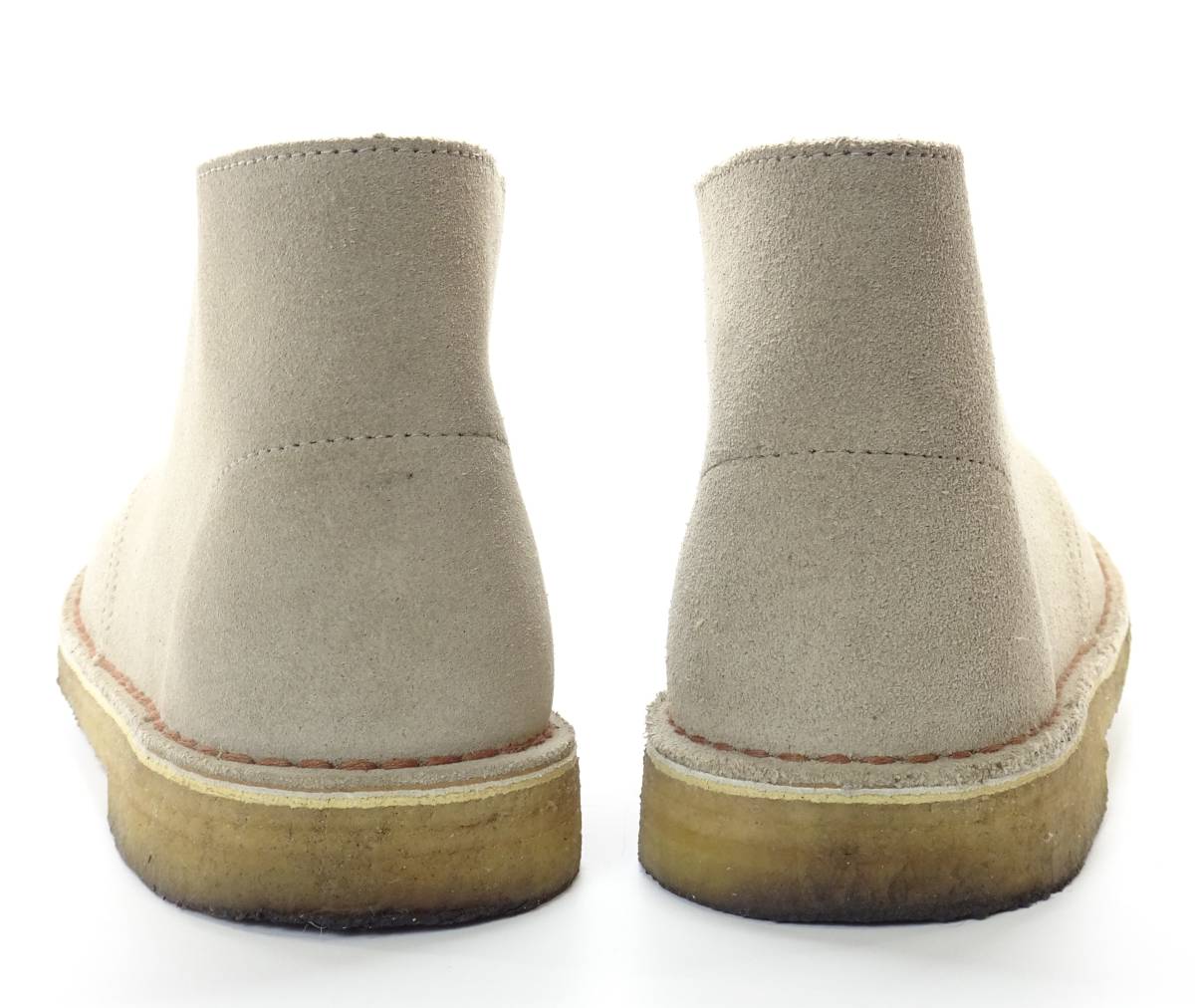 即決 Clarks GB 5 US 7 デザートブーツ クラークス レディース サンドスエード 本革 レザーシューズ 本皮 レースアップ 革靴 カジュアル_画像4