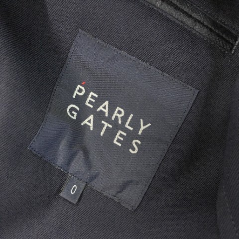 【新品】PEARLY GATES パーリーゲイツ テーラードジャケット ネイビー系 0 [240001936507] ゴルフウェア レディース_画像6