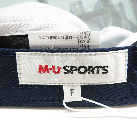 【新品】MU SPORTS エムユースポーツ 2WAYキャップ カーキ系 F [240001793384] ゴルフウェア_画像6