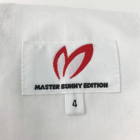 MASTER BUNNY EDITION マスターバニーエディション 2023年モデル ロングパンツ ロゴ刺繍 ブラウン系 4 [240101020144] ゴルフウェア_画像6