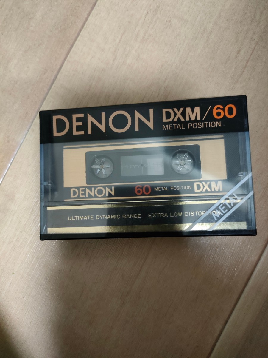 DENON カセットテープ DXM60 metal position メタルテープ　デノン　日本コロムビア　DXM/60_画像1