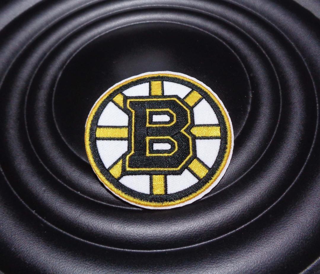 円型Bロゴ◆新品NHL　ボストン・ブルーインズBruinsアイスホッケーワッペン_画像2