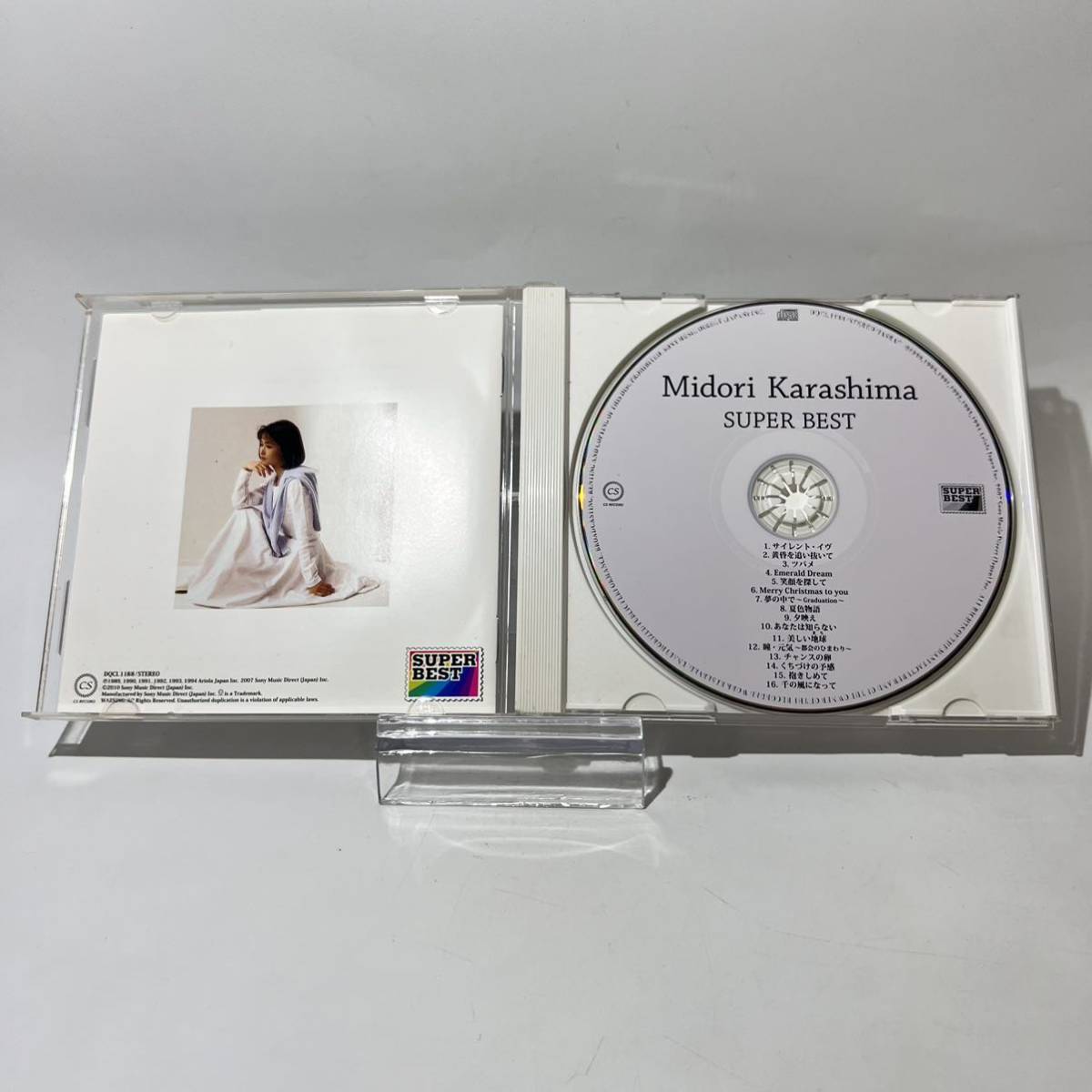 TK■ Midori Karashima SUPER BEST 辛島美登里 CD_画像3