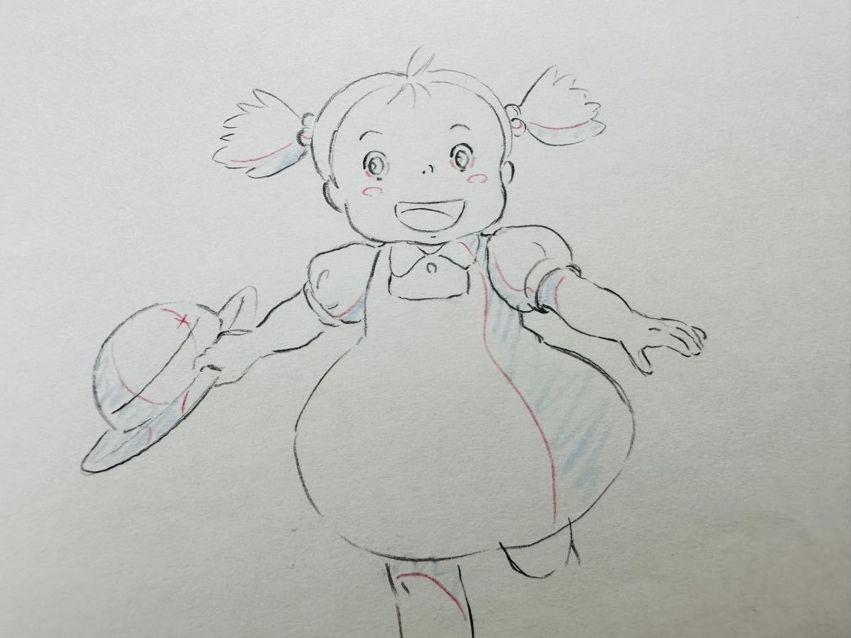 貴重!直筆原画6枚セット】となりのトトロ 宮崎駿監督 スタジオ 貴重!直筆原画6枚セット】となりのトトロ 宮崎駿監督 スタジオ