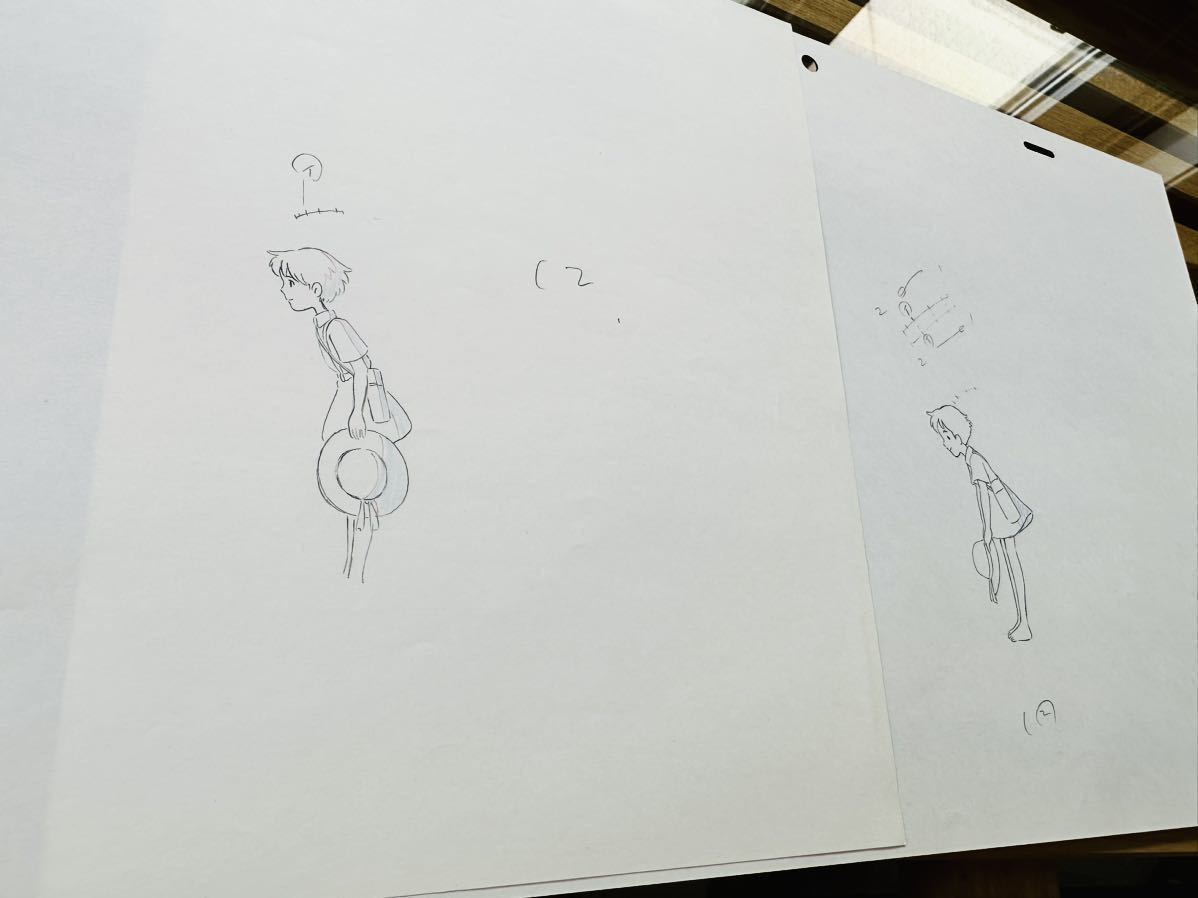 貴重!直筆原画6枚セット】となりのトトロ 宮崎駿監督 スタジオ 貴重!直筆原画6枚セット】となりのトトロ 宮崎駿監督 スタジオ