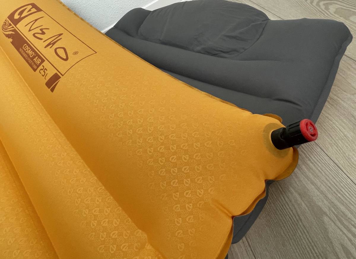 NEMO COSMO AIR 25L / ニーモ エアマット フットポンプ 64×194cm NEMO COSMO AIR 25L / ニーモ エアマット フットポンプ 64×194cm