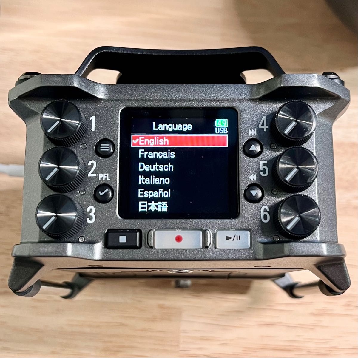 ZOOM F6 フィールドレコーダー + Bluetoothアダプタ