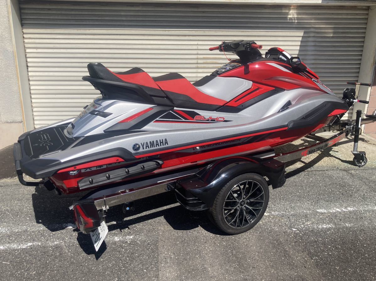 YAMAHA Yamaha FX Cruiser SVHO 2020 year 11 Hour MAX tralier set stainless steel body ADEL 2021 year 